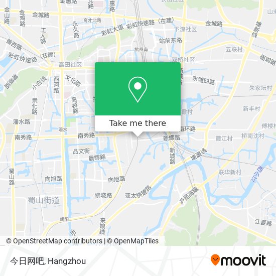 今日网吧 map
