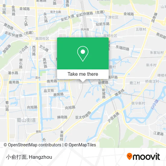 小俞打面 map