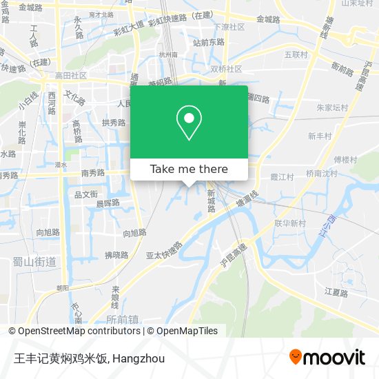 王丰记黄焖鸡米饭 map