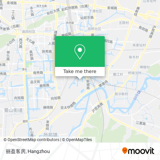 丽盈客房 map