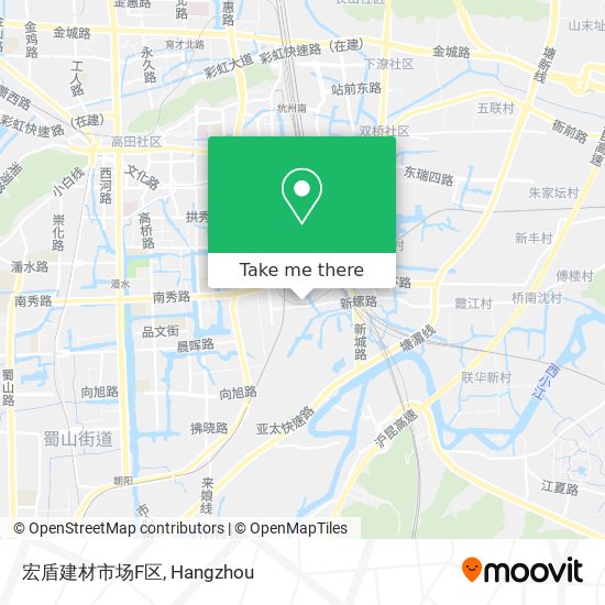 宏盾建材市场F区 map