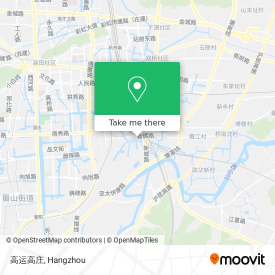 高运高庄 map