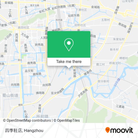 四季鞋店 map
