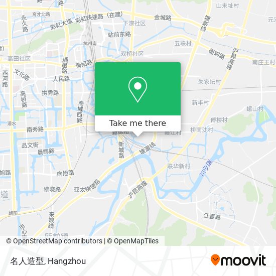 名人造型 map