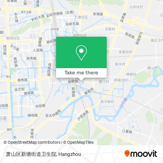 萧山区新塘街道卫生院 map