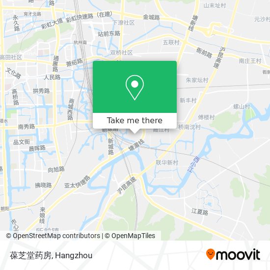 葆芝堂药房 map