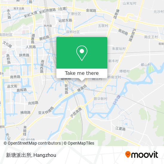 新塘派出所 map