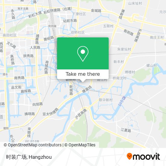 时装广场 map