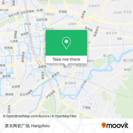 萧东陶瓷广场 map