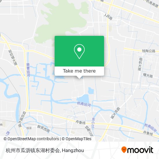 杭州市瓜沥镇东湖村委会 map