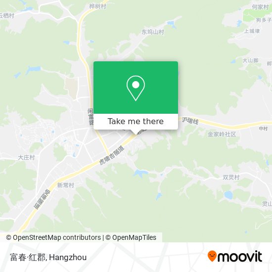 富春·红郡 map