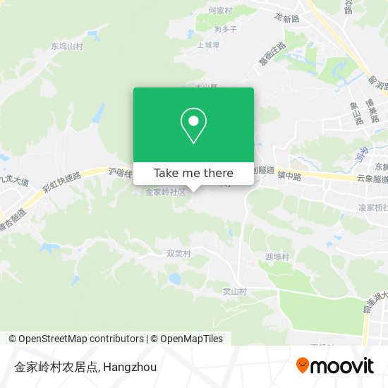 金家岭村农居点 map