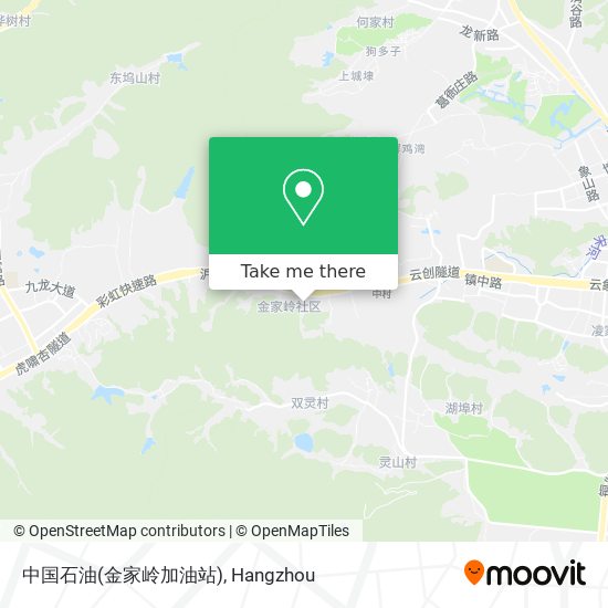 中国石油(金家岭加油站) map
