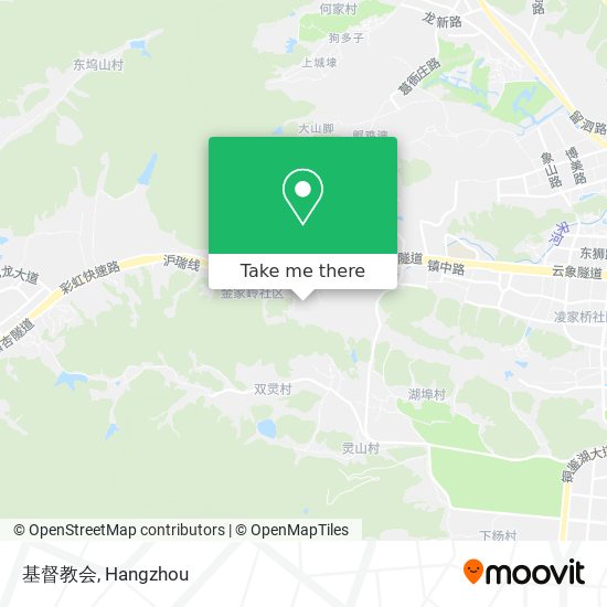 基督教会 map