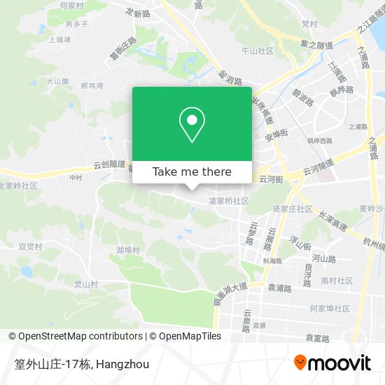 篁外山庄-17栋 map