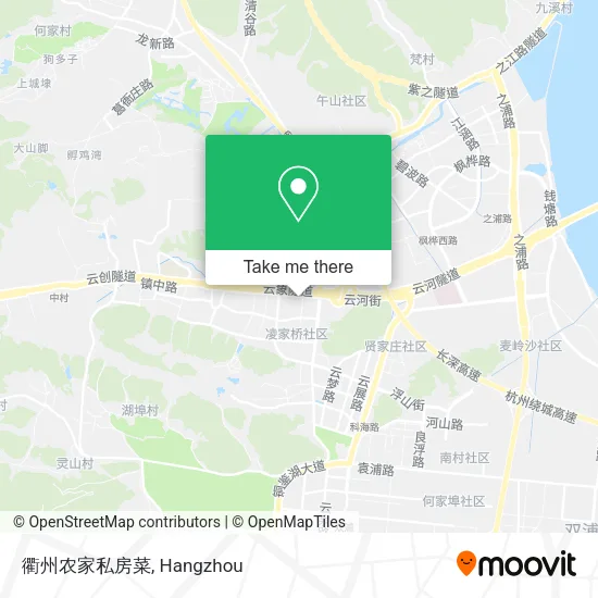 衢州农家私房菜 map