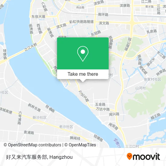 好又来汽车服务部 map