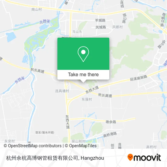 杭州余杭高博钢管租赁有限公司 map