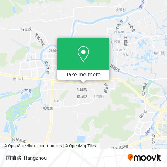 国辅路 map