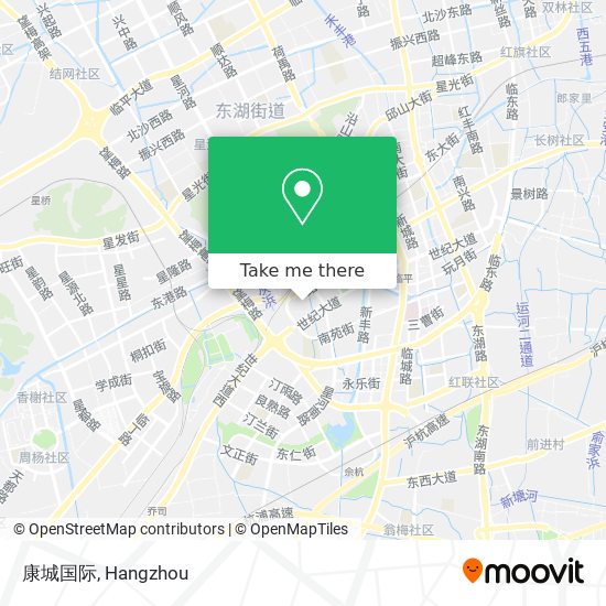 康城国际 map
