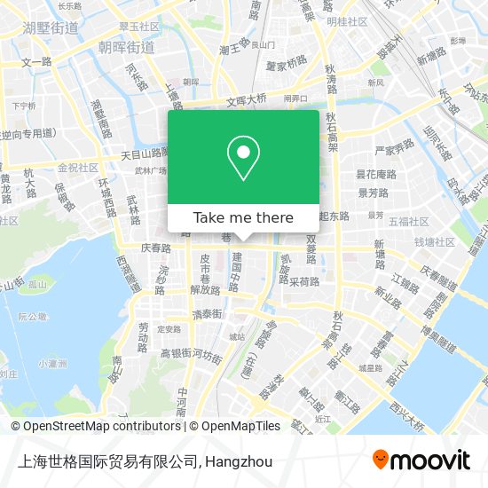 上海世格国际贸易有限公司 map