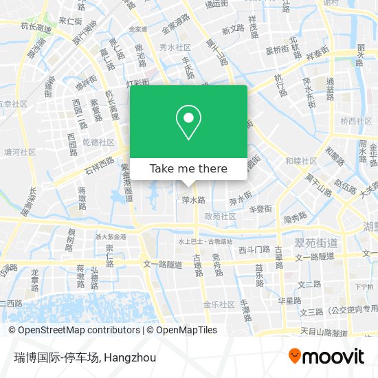 瑞博国际-停车场 map