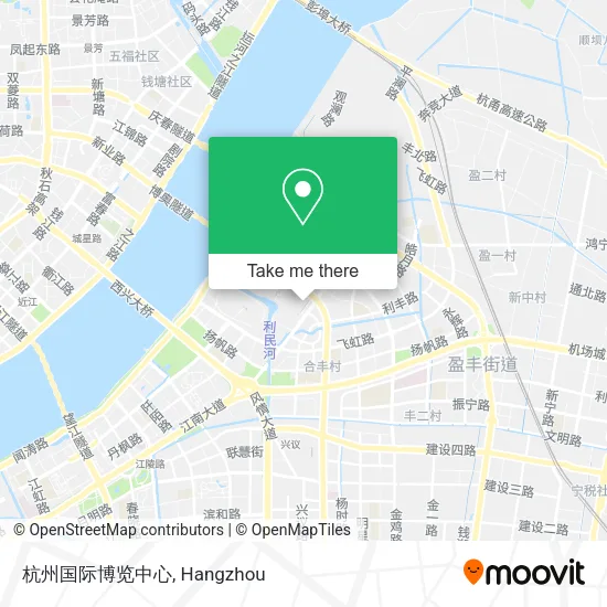 杭州国际博览中心 map