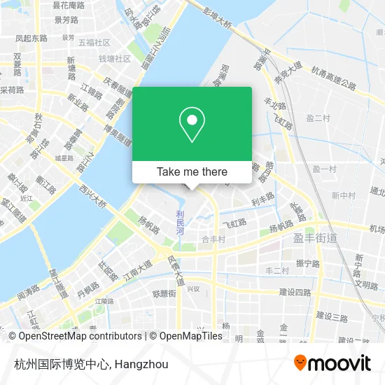 杭州国际博览中心 map