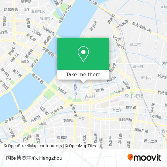 国际博览中心 map