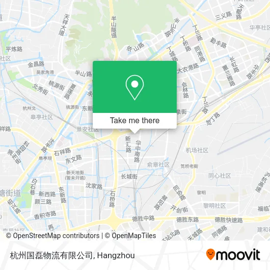 杭州国磊物流有限公司 map