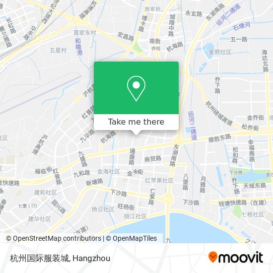 杭州国际服装城 map