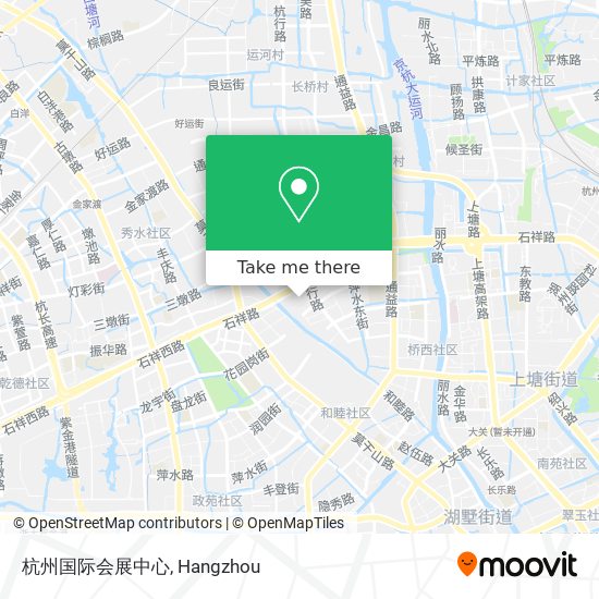 杭州国际会展中心 map
