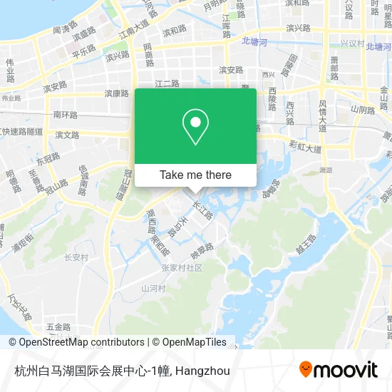 杭州白马湖国际会展中心-1幢 map