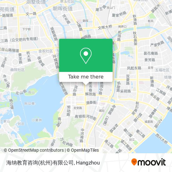 海纳教育咨询(杭州)有限公司 map