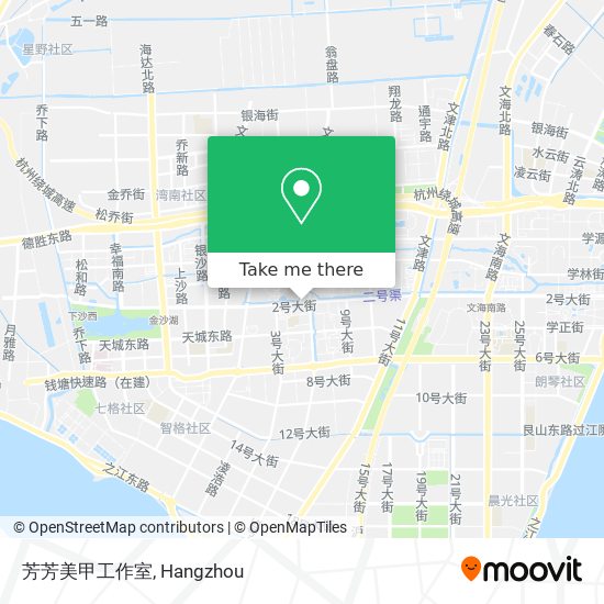 芳芳美甲工作室 map