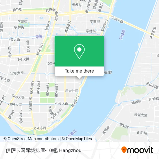 伊萨卡国际城排屋-10幢 map