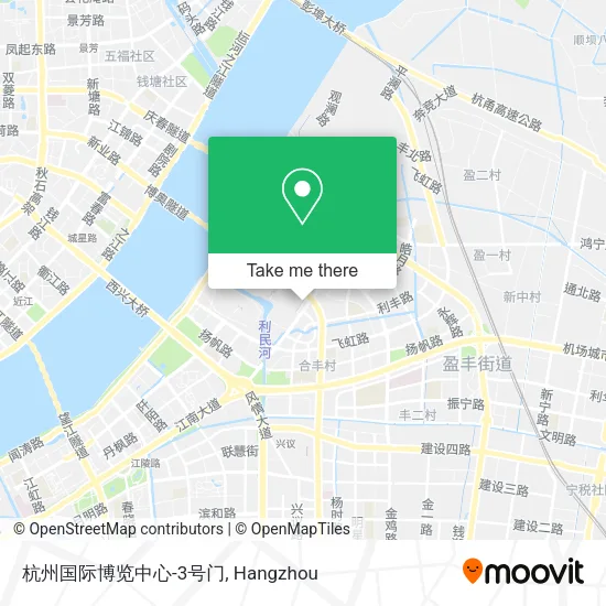 杭州国际博览中心-3号门 map