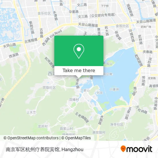南京军区杭州疗养院宾馆 map
