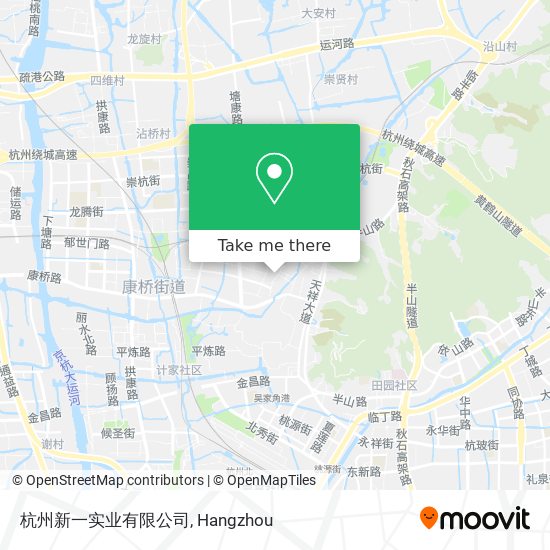 杭州新一实业有限公司 map