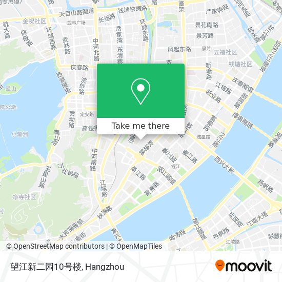 望江新二园10号楼 map