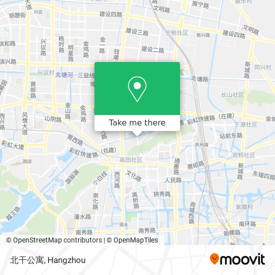 北干公寓 map