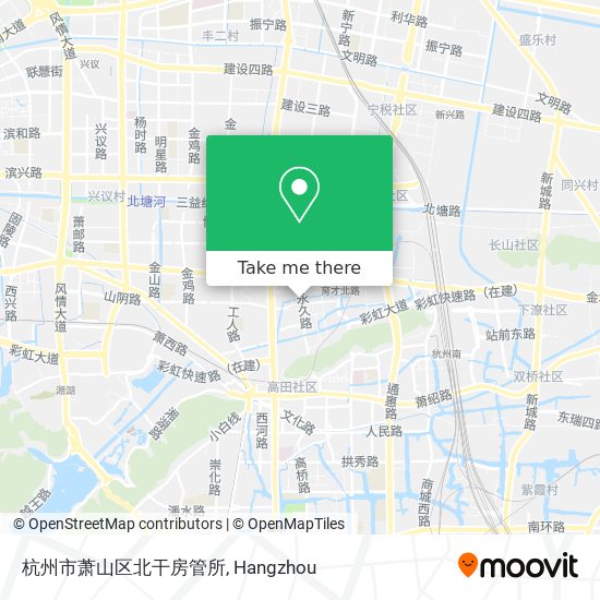 杭州市萧山区北干房管所 map