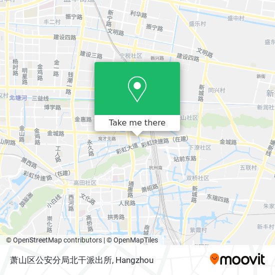 萧山区公安分局北干派出所 map
