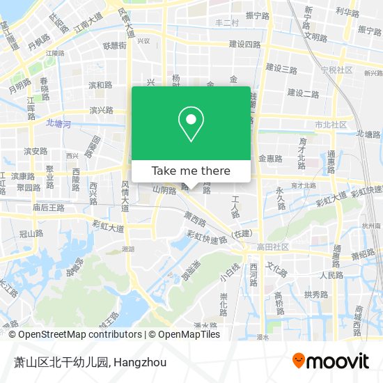 萧山区北干幼儿园 map