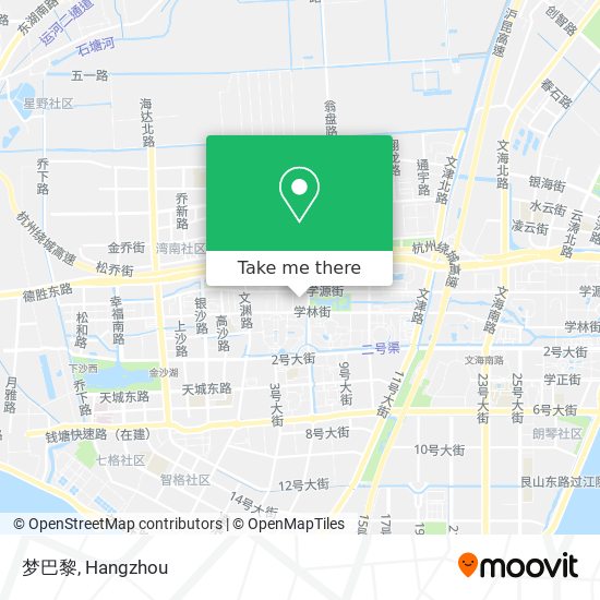 梦巴黎 map