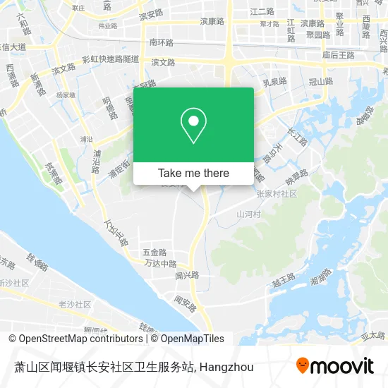 萧山区闻堰镇长安社区卫生服务站 map