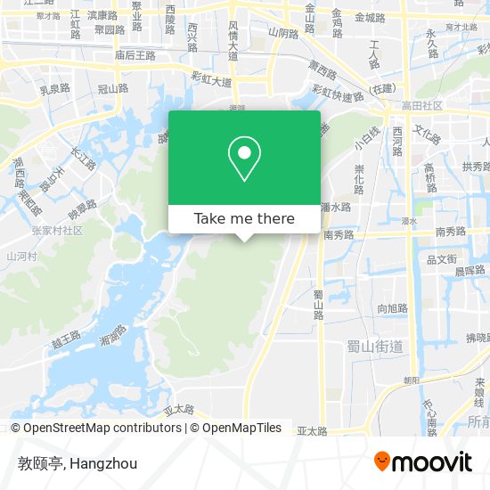 敦颐亭 map