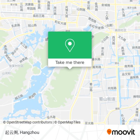 起云阁 map