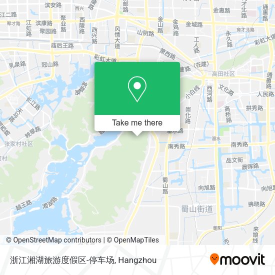 浙江湘湖旅游度假区-停车场 map