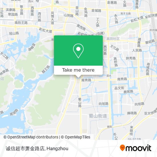 诚信超市萧金路店 map